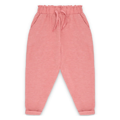 Petal Pink-UK-Girls Jersey Pants