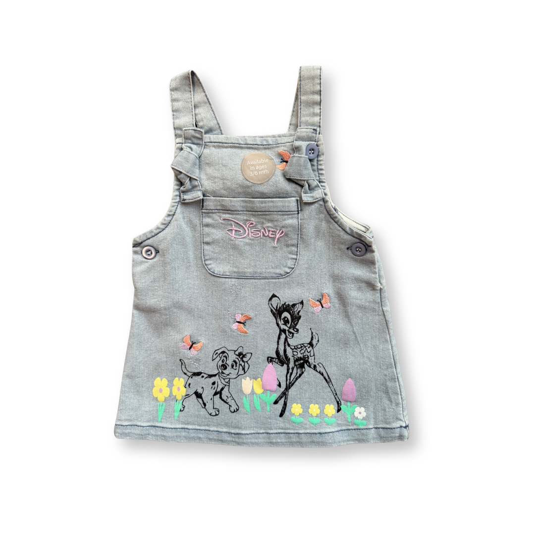 embroidered dungaree dress embroidered dungaree dress