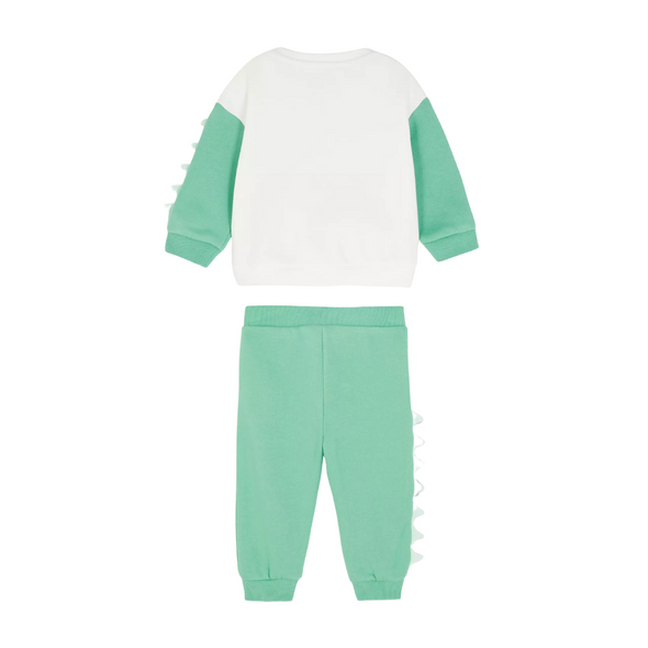 P-|Mark 3D Dino Sweatshirt & Jogger Pants Co-ord Set